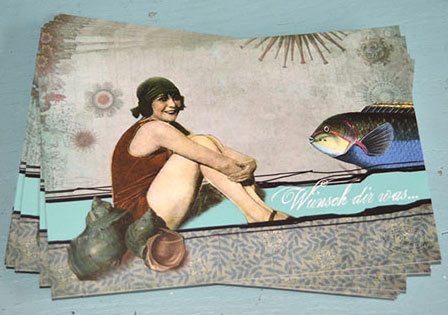 Postkarten Cloodia "Wünsch dir was"